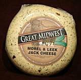 Morel & Leek Jack Cheese from Great Midwest
