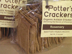 Potter's Rosemary Organic Crackers